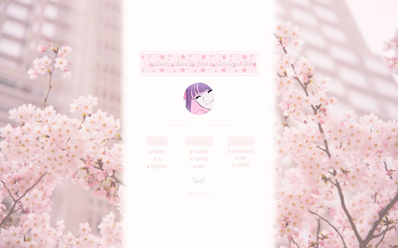 Carrd profile picture for @mulan